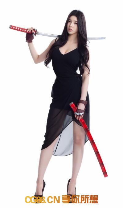 古典COS 女武士pose - CG艺术社